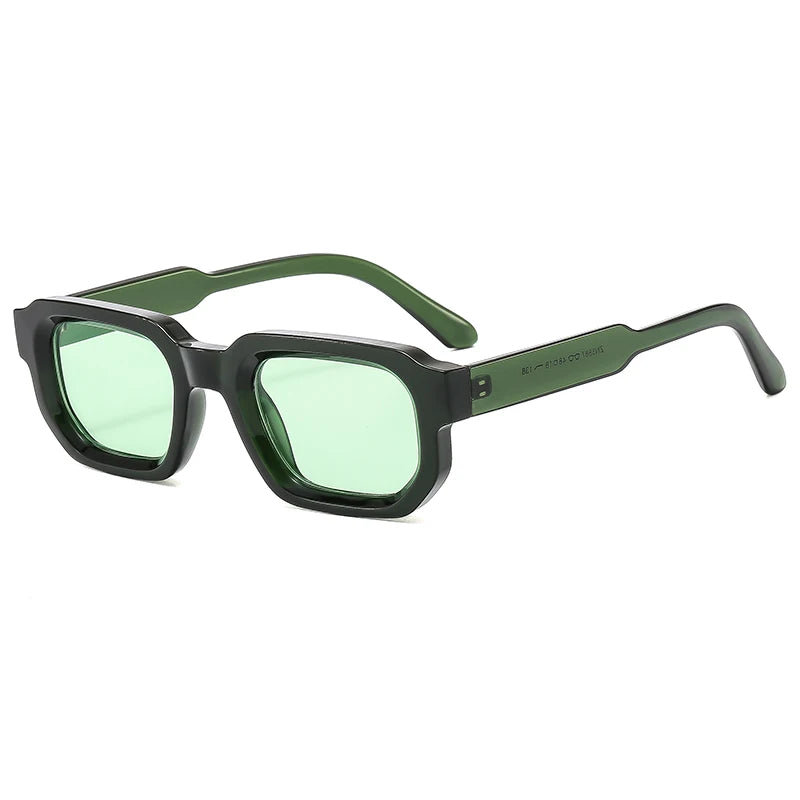 Car Sunglasses 1/4Set New Small Frame Rectangle Sun Glasses Women Cute Brand Colorful Glasses Simple Fashion Style Eyewear