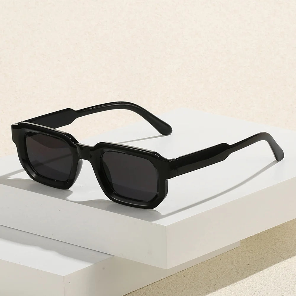 Car Sunglasses 1/4Set New Small Frame Rectangle Sun Glasses Women Cute Brand Colorful Glasses Simple Fashion Style Eyewear