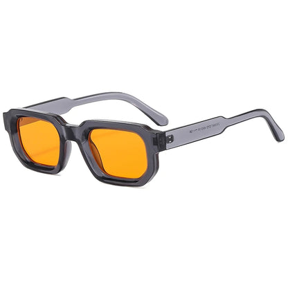 Car Sunglasses 1/4Set New Small Frame Rectangle Sun Glasses Women Cute Brand Colorful Glasses Simple Fashion Style Eyewear