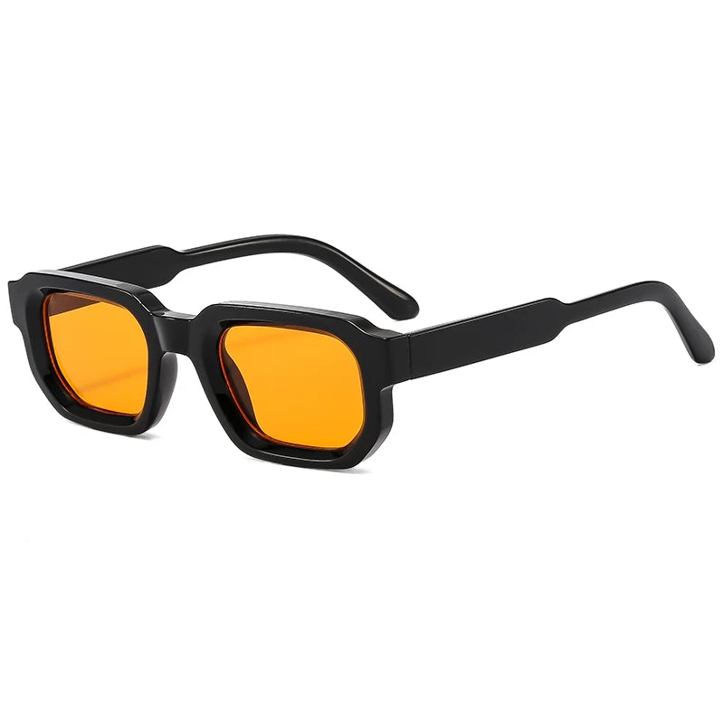 Car Sunglasses 1/4Set New Small Frame Rectangle Sun Glasses Women Cute Brand Colorful Glasses Simple Fashion Style Eyewear